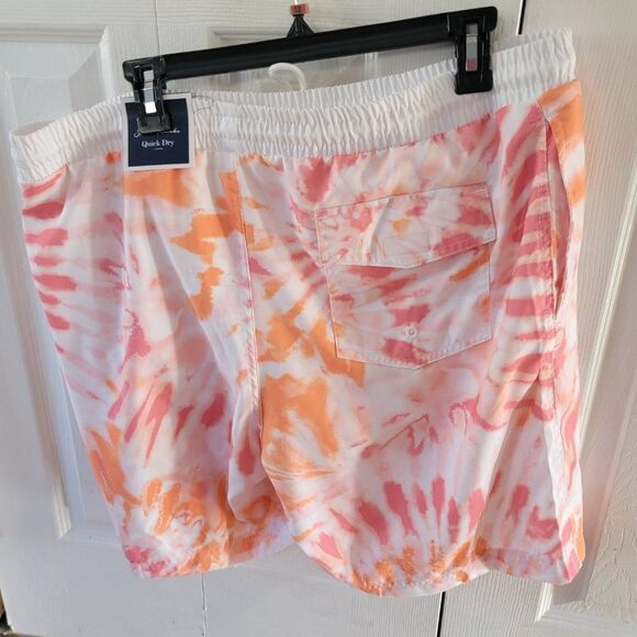 Club Room Men's Regular-Fit Quick-Dry Tie-Dyed 7" Swim Trunks, Created f… - Picture 9 of 9